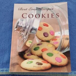 🌻 3/$20 Cookies Recipe Book by Phoebe Gibb - Colorful Cookie Cover (Multicolor)